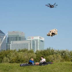 Reparto a domicilio mediante drones